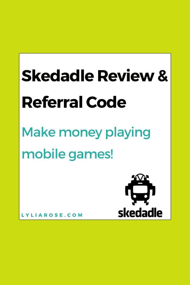 Skedadle Review &amp; Referral Code Make Money Playing Mobile Games