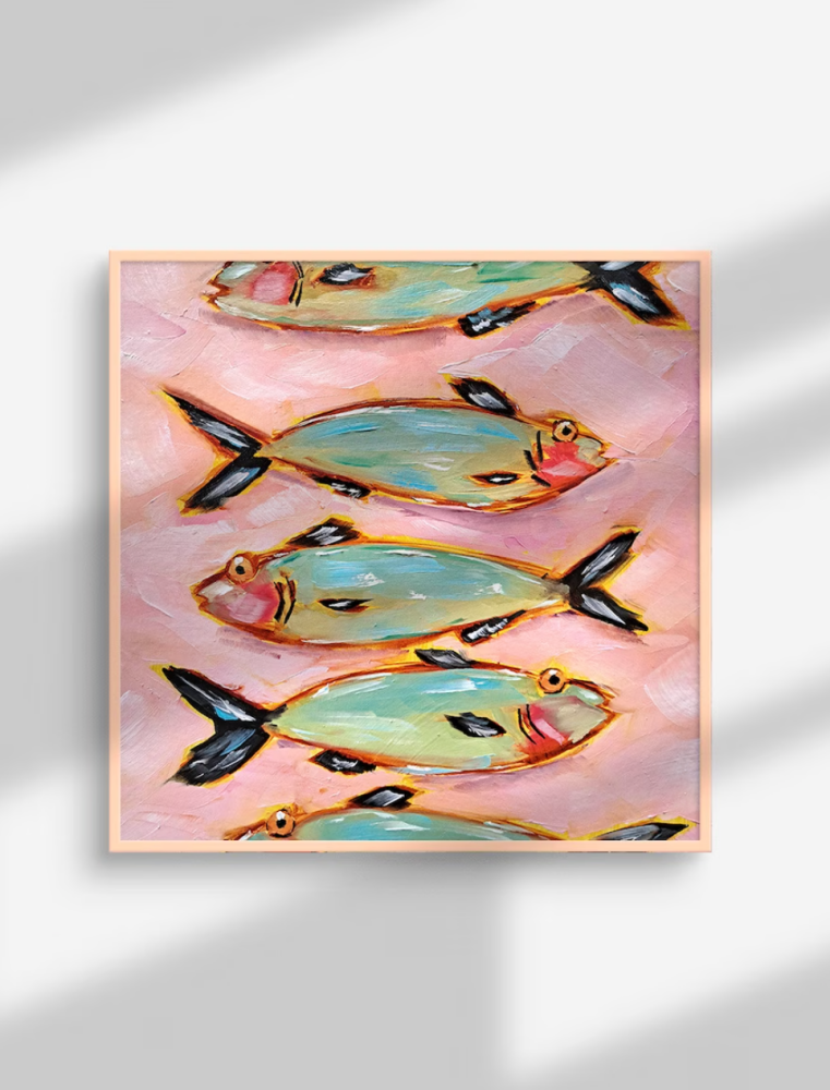 Sardine Fish Painting on Etsy