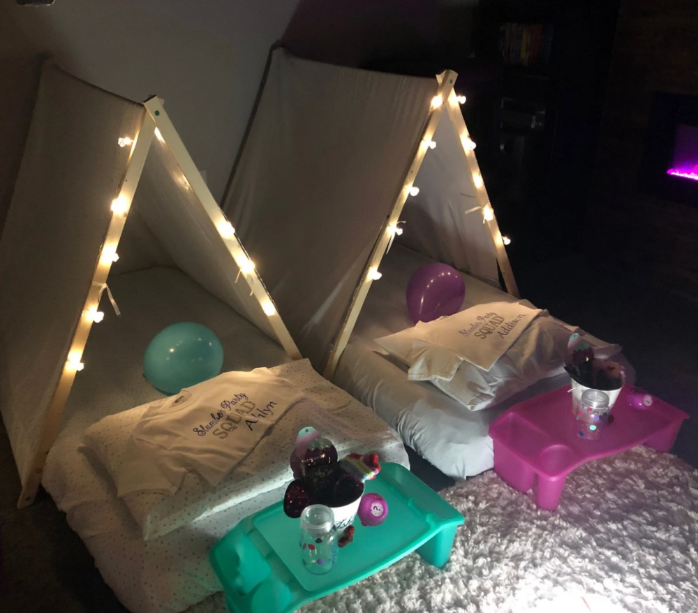 kids sleepover tents