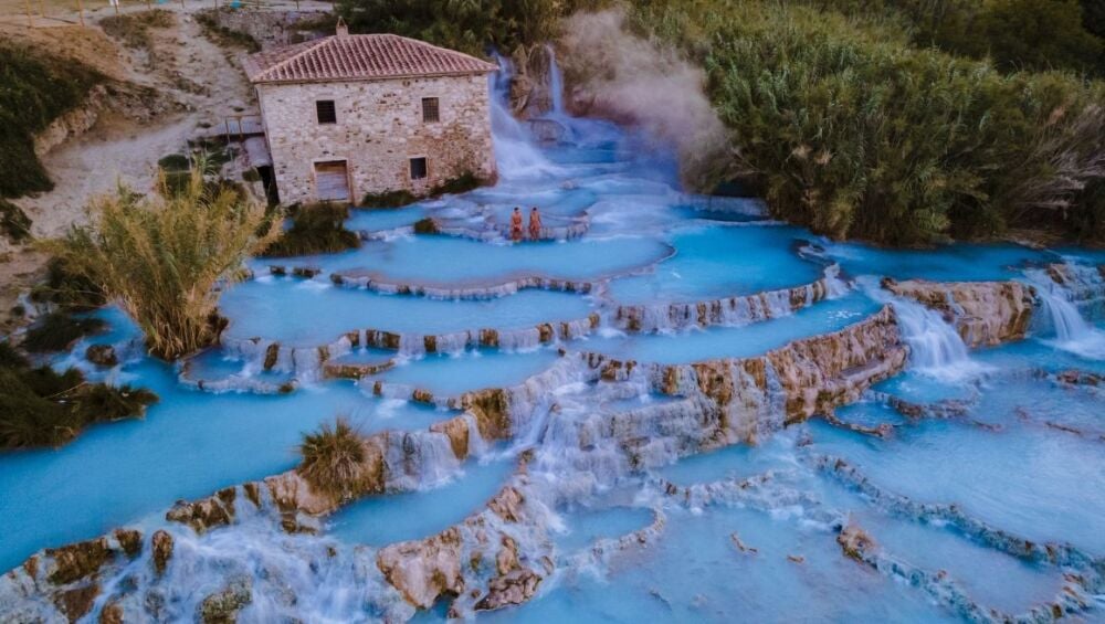 Tuscany hot springs