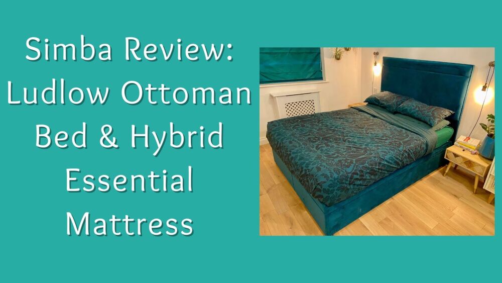 Simba Review Ludlow Ottoman Bed &amp; Hybrid Essential Mattress