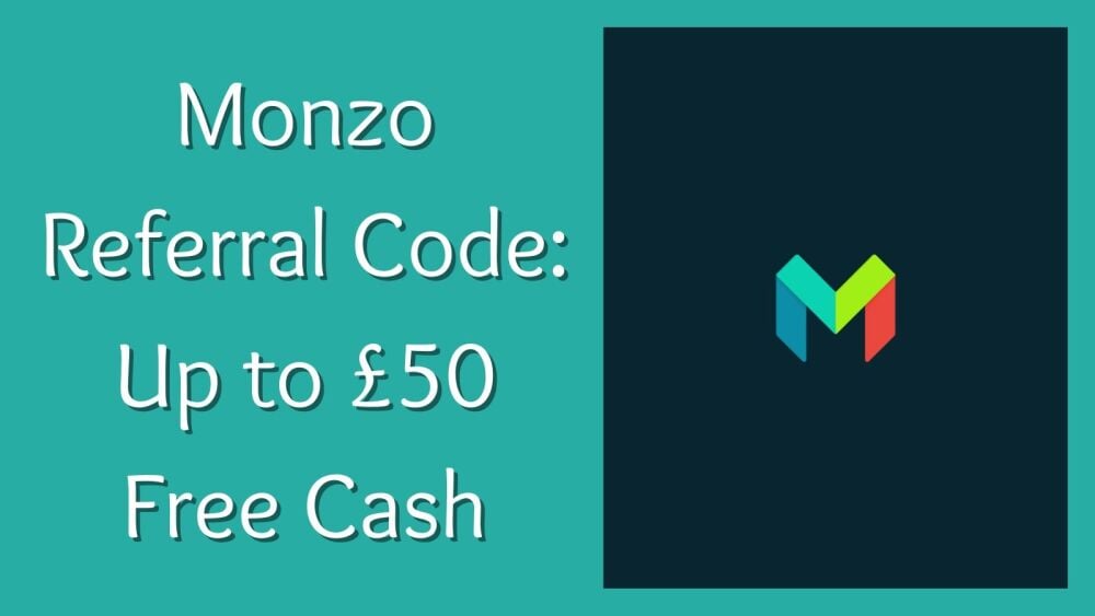 Monzo referral code up to £50 free cash