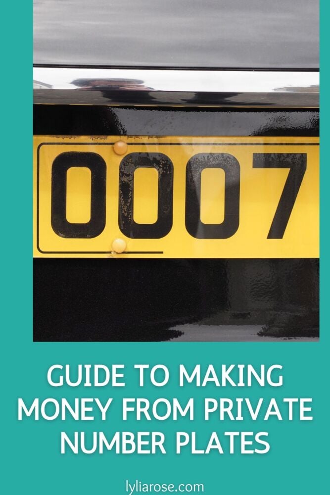 Guide to Making Money from Private Number Plates Guide to Making Money from Private Number Plates