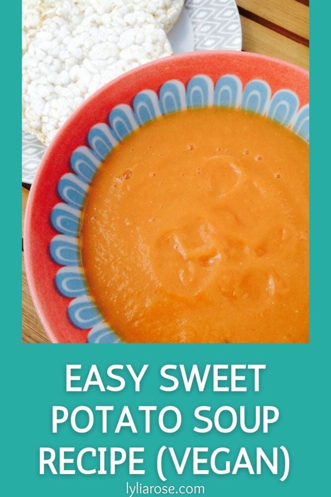 Easy Sweet Potato Soup Recipe (Vegan)