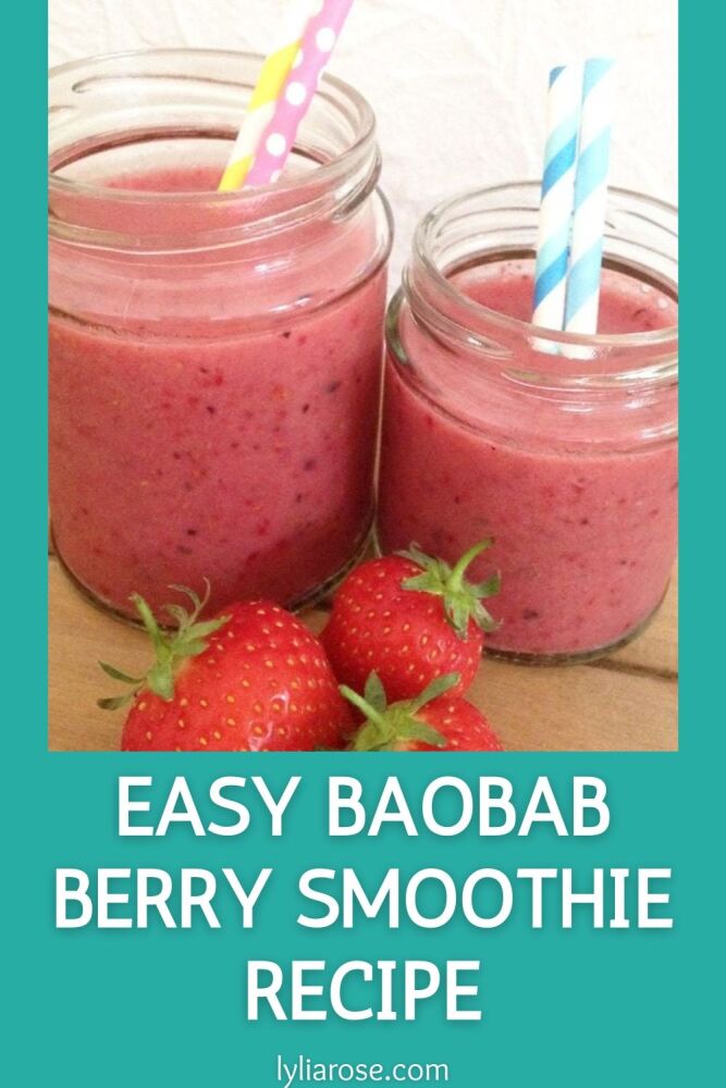 Easy baobab berry smoothie recipe