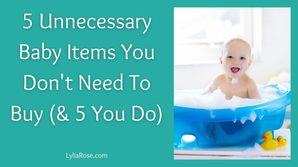 Unnecessary Baby Items You Dont Need To Buy! Unnecessary Baby Items You Dont Need To Buy!