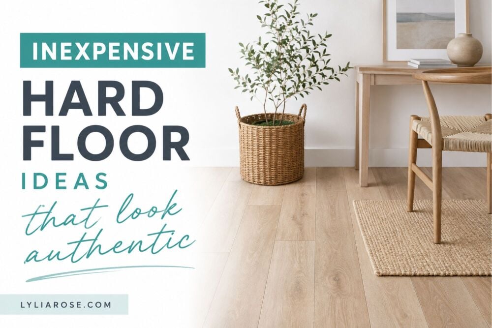 Inexpensive Hard Floor Ideas That Look Authentic