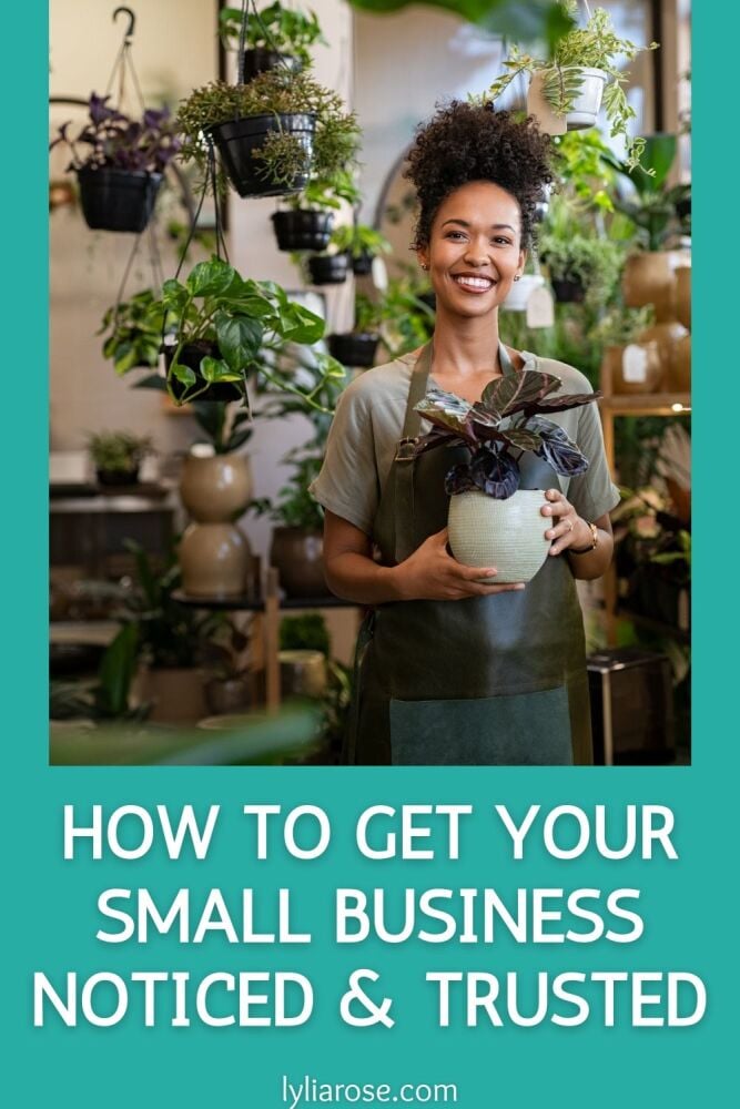 How to Get Your Small Business Noticed &amp; Trusted