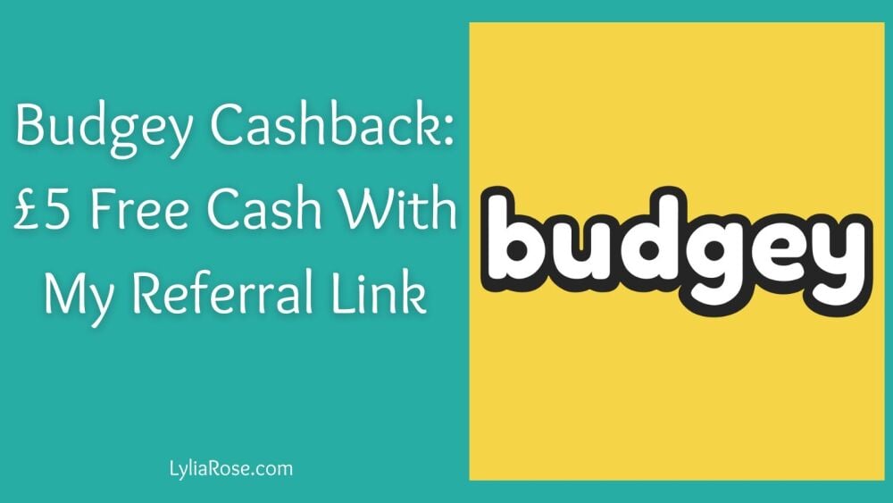 Budgey Cashback &pound;5 Free Cash With My Referral Link