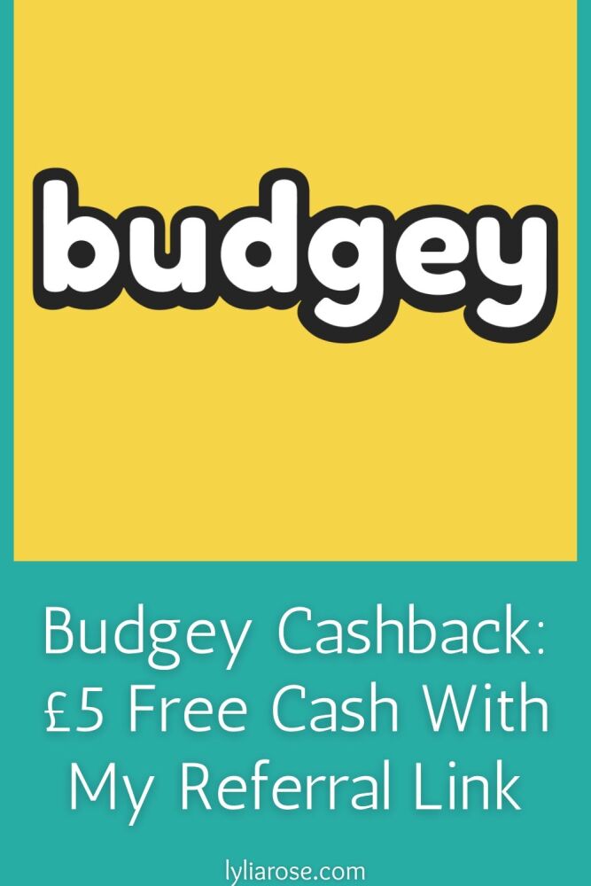 Budgey Cashback &pound;5 Free Cash With My Referral Link (1)