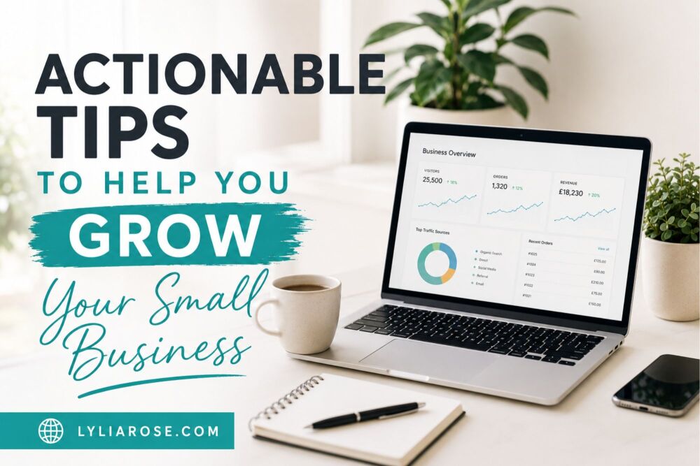Actionable Tips To Help You Grow Your Small Business
