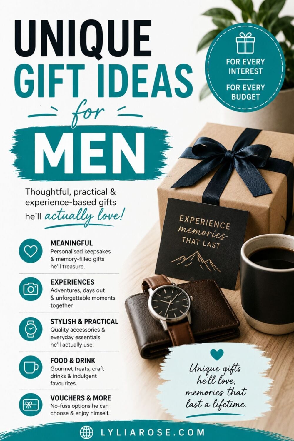 Unique Gift Ideas for Men