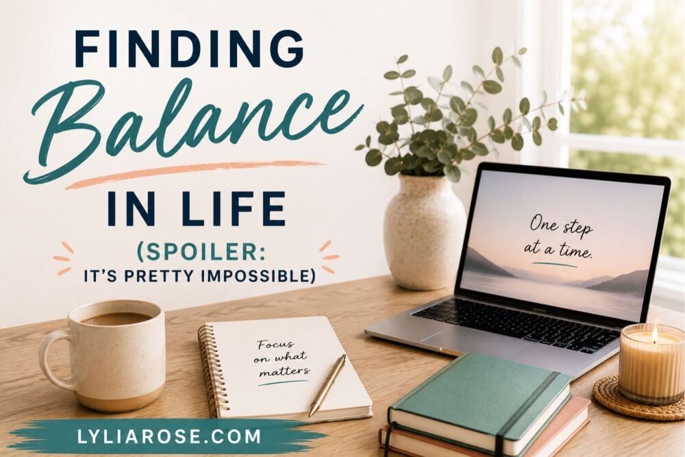 Finding balance in life (1) Finding balance in life (1)