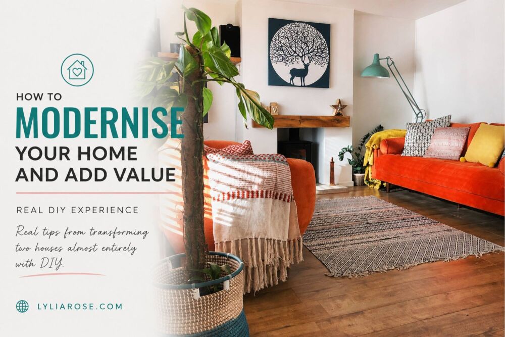 Different Ways To Modernise the Look of Your Home and Add Value