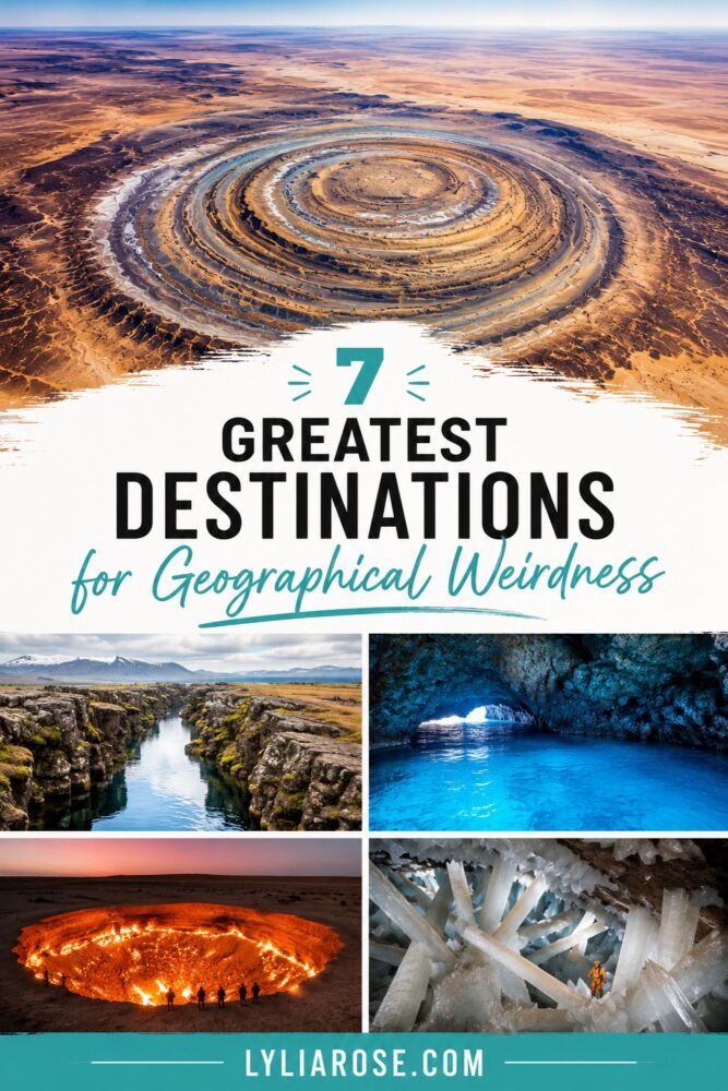 7 Greatest Destinations for Geographical Weirdness 7 Greatest Destinations for Geographical Weirdness