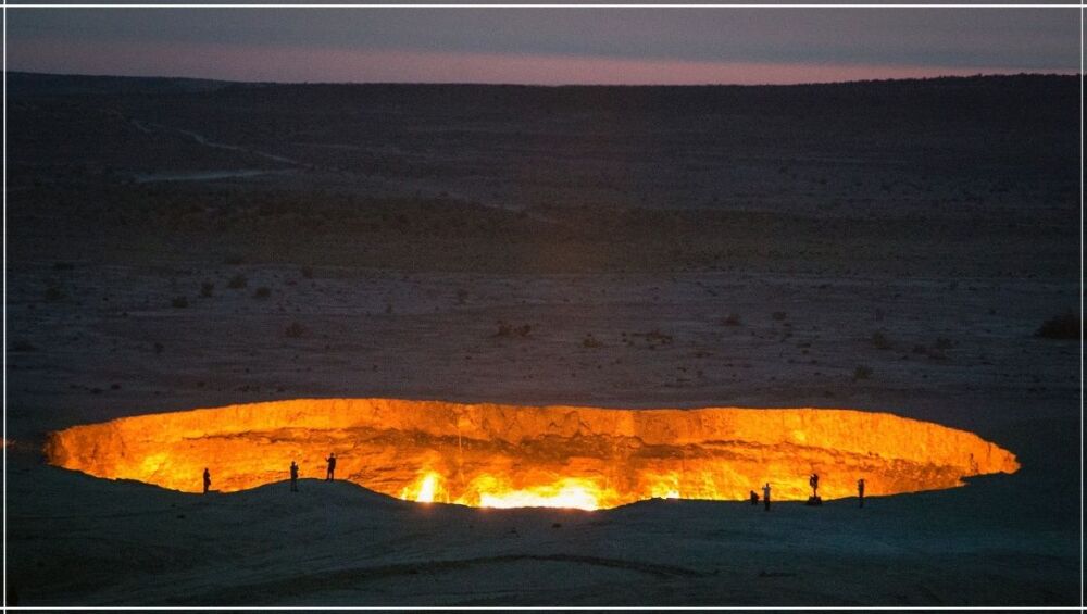 The Door to Hell - Derweze, Turkmenistan The Door to Hell - Derweze, Turkmenistan