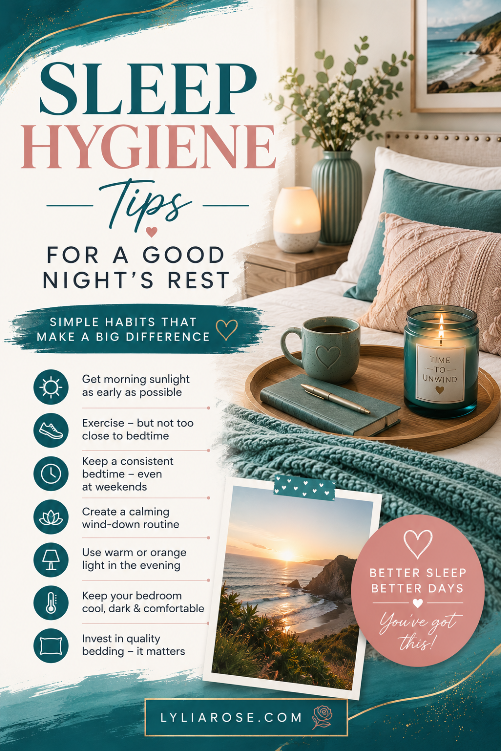 Sleep Hygiene Tips for a Good Nights Rest (1)