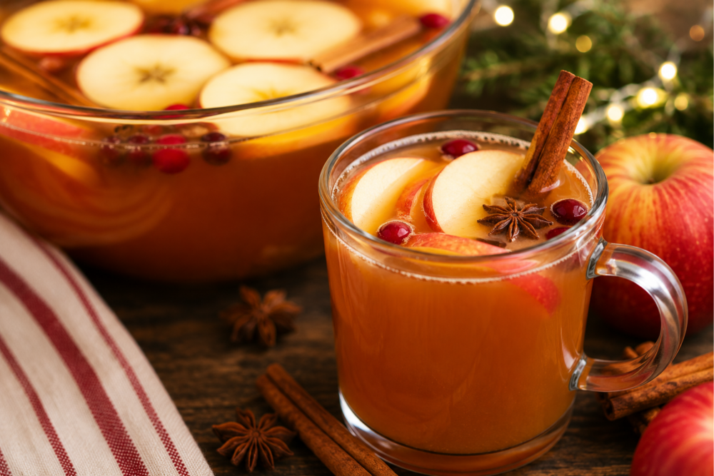 Warm Spiced Apple Cider Punch Warm Spiced Apple Cider Punch