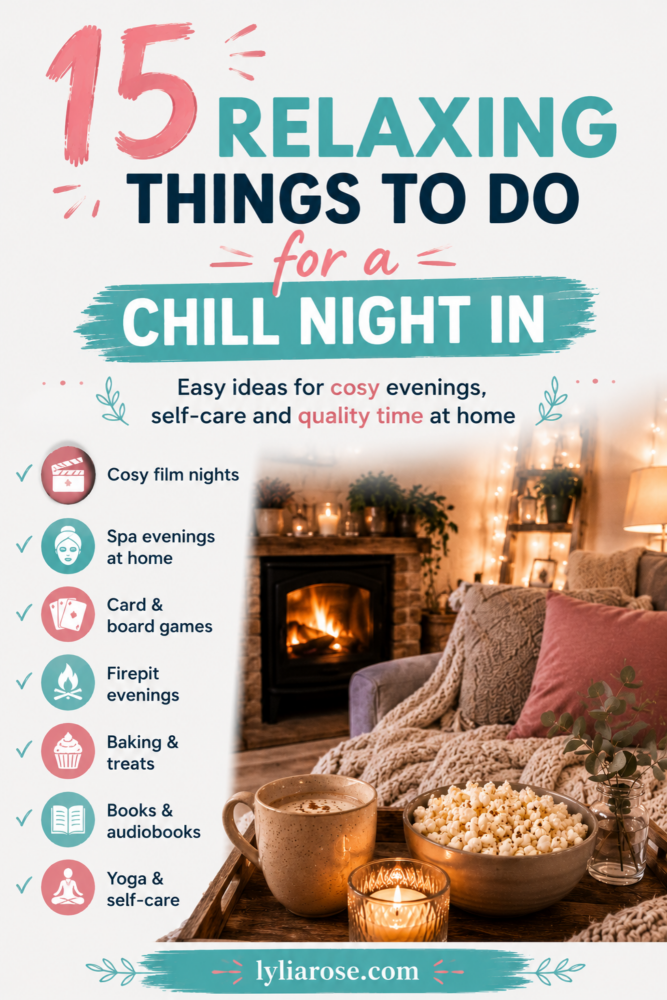 15 Relaxing Things To Do for a Chill Night In (2) 15 Relaxing Things To Do for a Chill Night In (2)