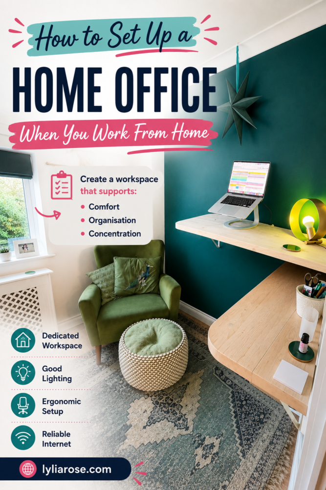 How to Set Up a Home Office When You Work From Home