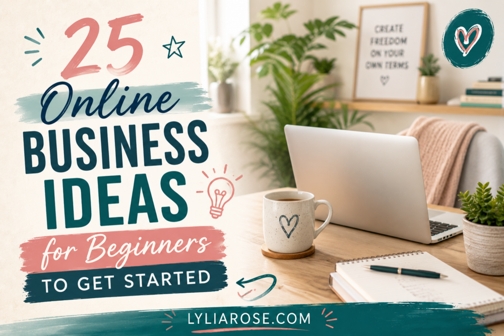 25 Online Business Ideas for Beginners to Get Started
