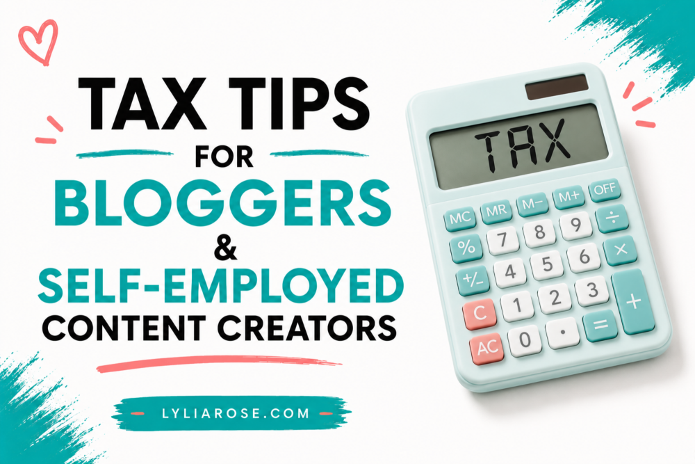 Tax Tips for Bloggers and Self-Employed Content Creators Tax Tips for Bloggers and Self-Employed Content Creators