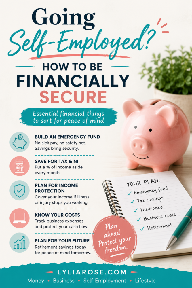 Going Self-Employed How to Be Financially Secure (1) Going Self-Employed How to Be Financially Secure (1)