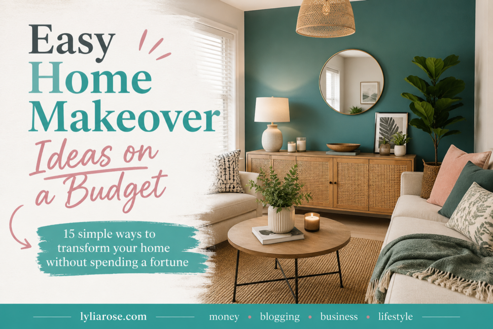 Easy Home Makeover Ideas on a Budget