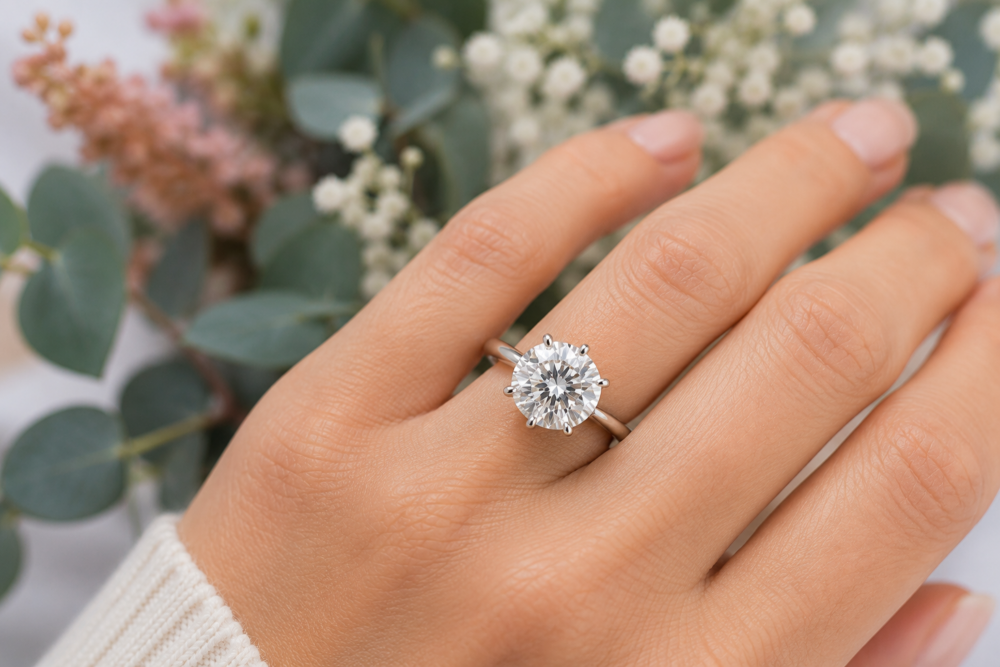 3 Carat Diamond Ring Size, Price &amp; the 3 Cs
