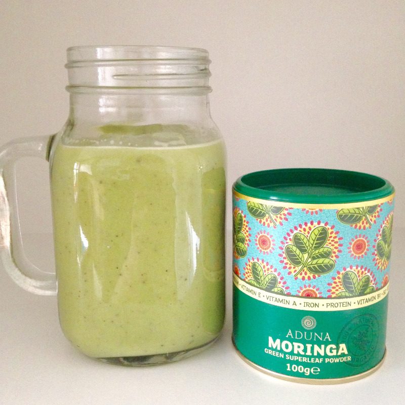 aduna moringa superleaf superfood powder green smoothie recipe blog lylia r