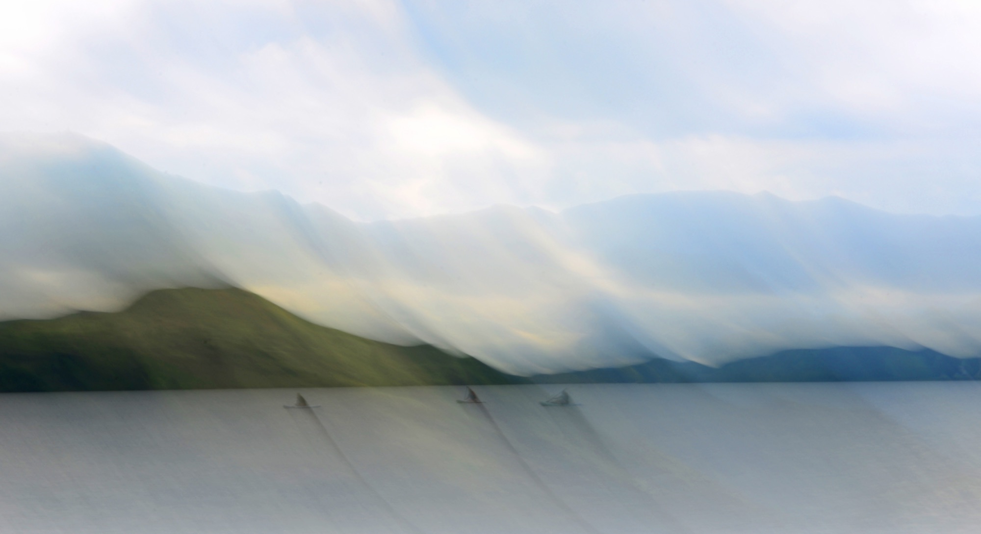 Tricia Meynell-6 THE PADDLERS, ULLSWATER