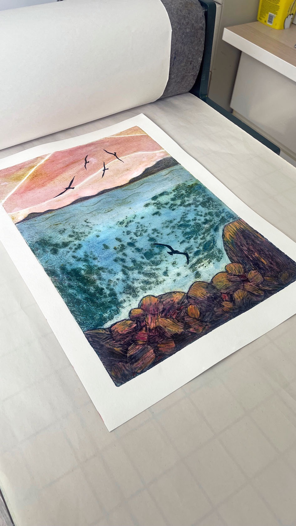 Collagraph 2a