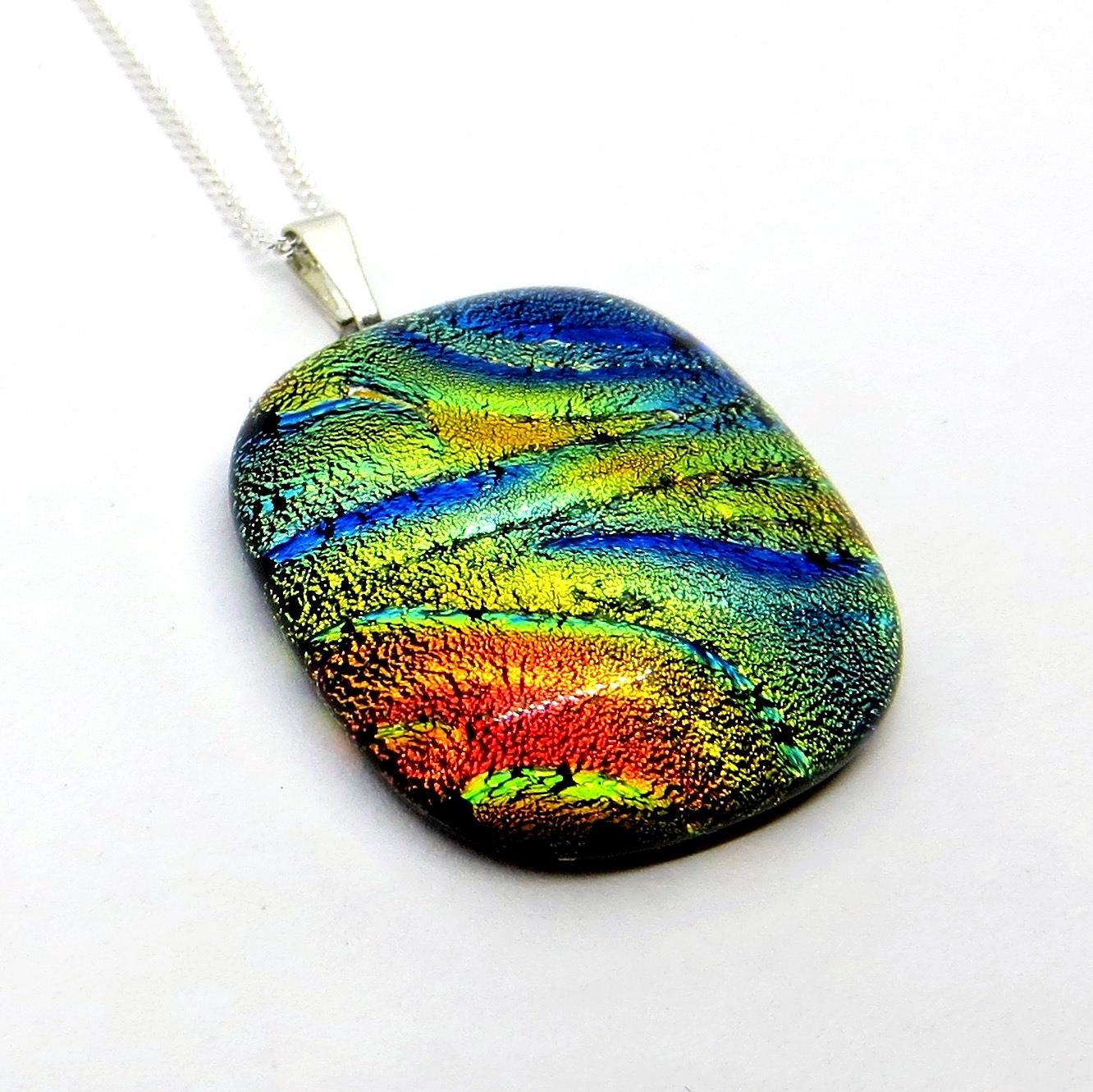 RD Glass, Dichroic glass necklace