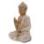 Buddha Statue Whitewash - 40cm Teaching Transmission
