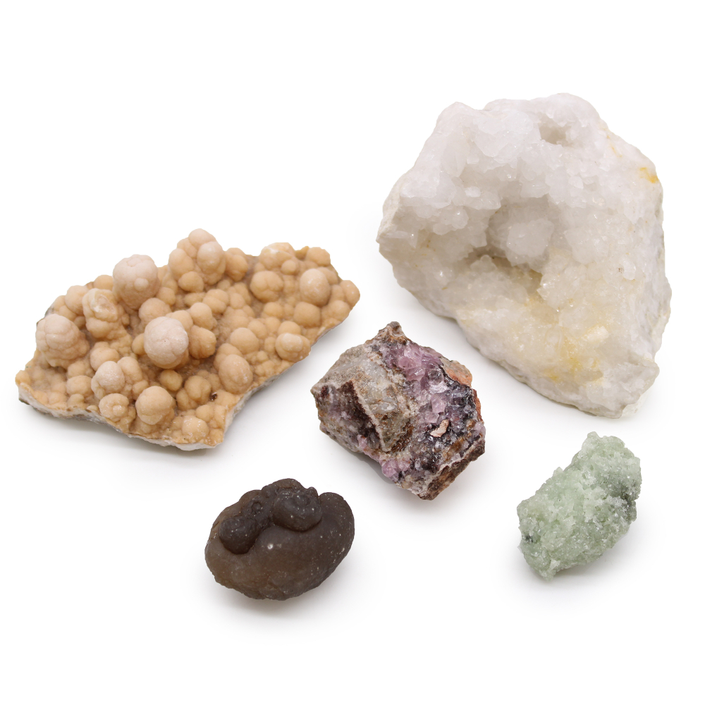 Rare Mineral Specimens - Pack of 5 - Mix 1