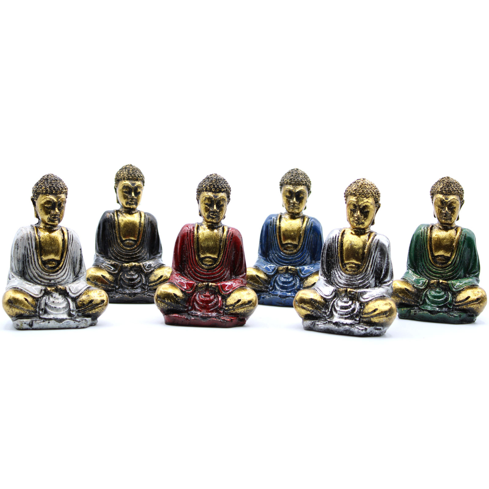 Mini Buddha (Assorted Colours)