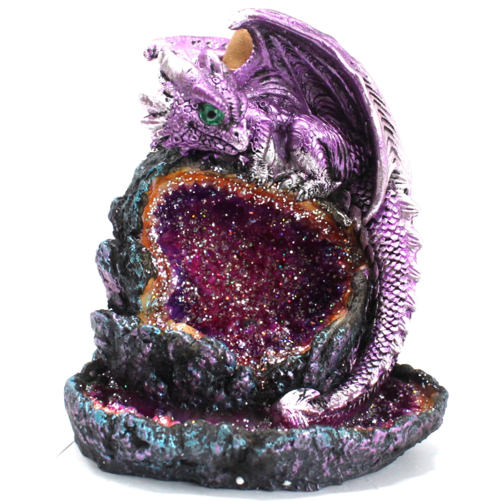 Crystal Cave Purple Dragon LED Backflow Incense