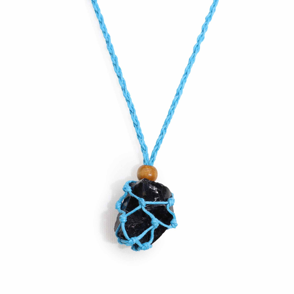 Gemstone Necklace Cord - Blue