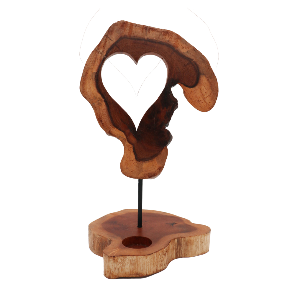 Candle Holder Sign - Heart Shape