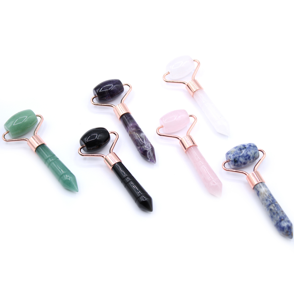 Gemstone Mini Roller - Rose Quartz