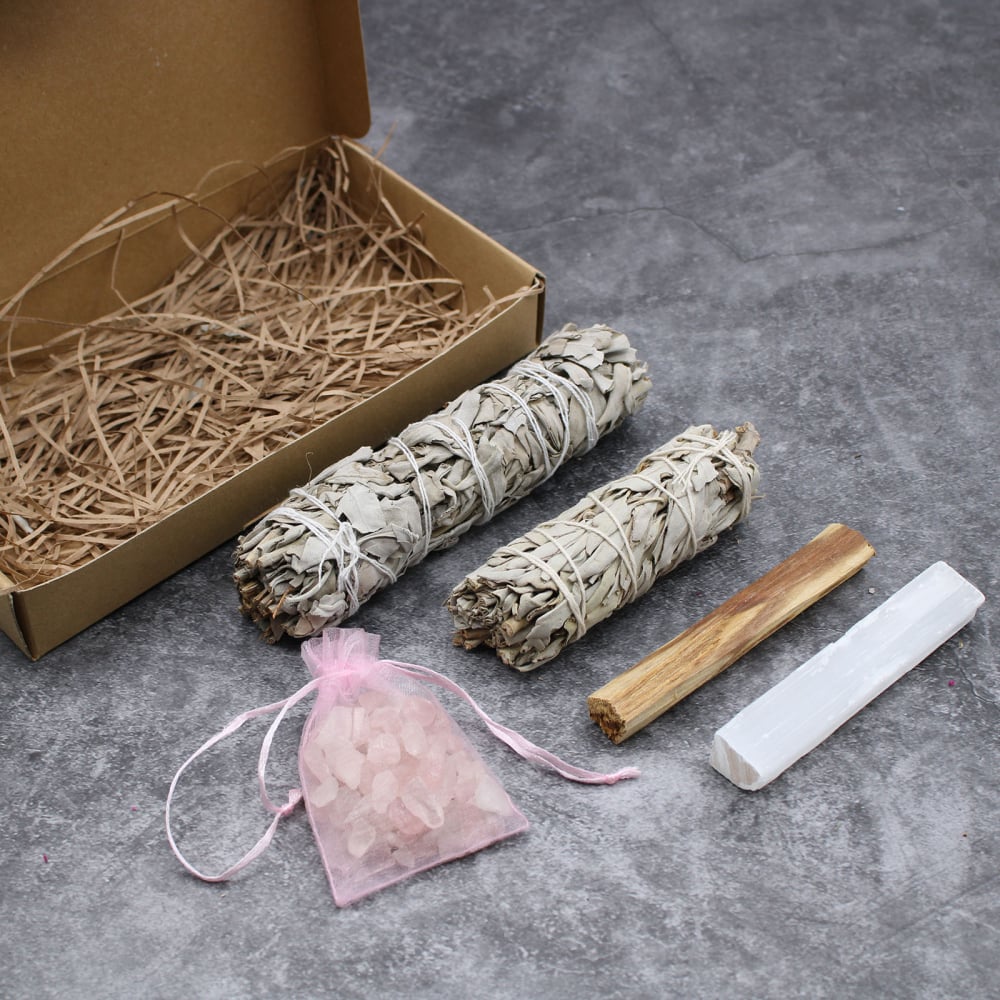 Energy Cleansing & Smudging Kit - Meditation