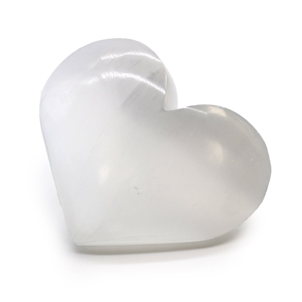 Selenite Heart - 5-6 cm