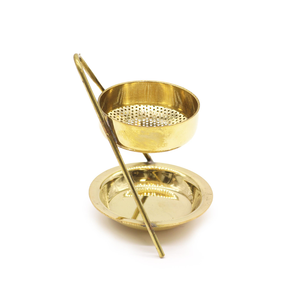 Brass Resin Incense Warmer - Fixed