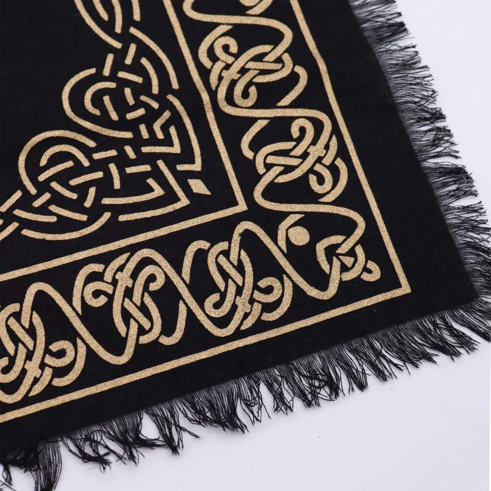 Esoteric Fringed Altar Cloth -  Pentagon