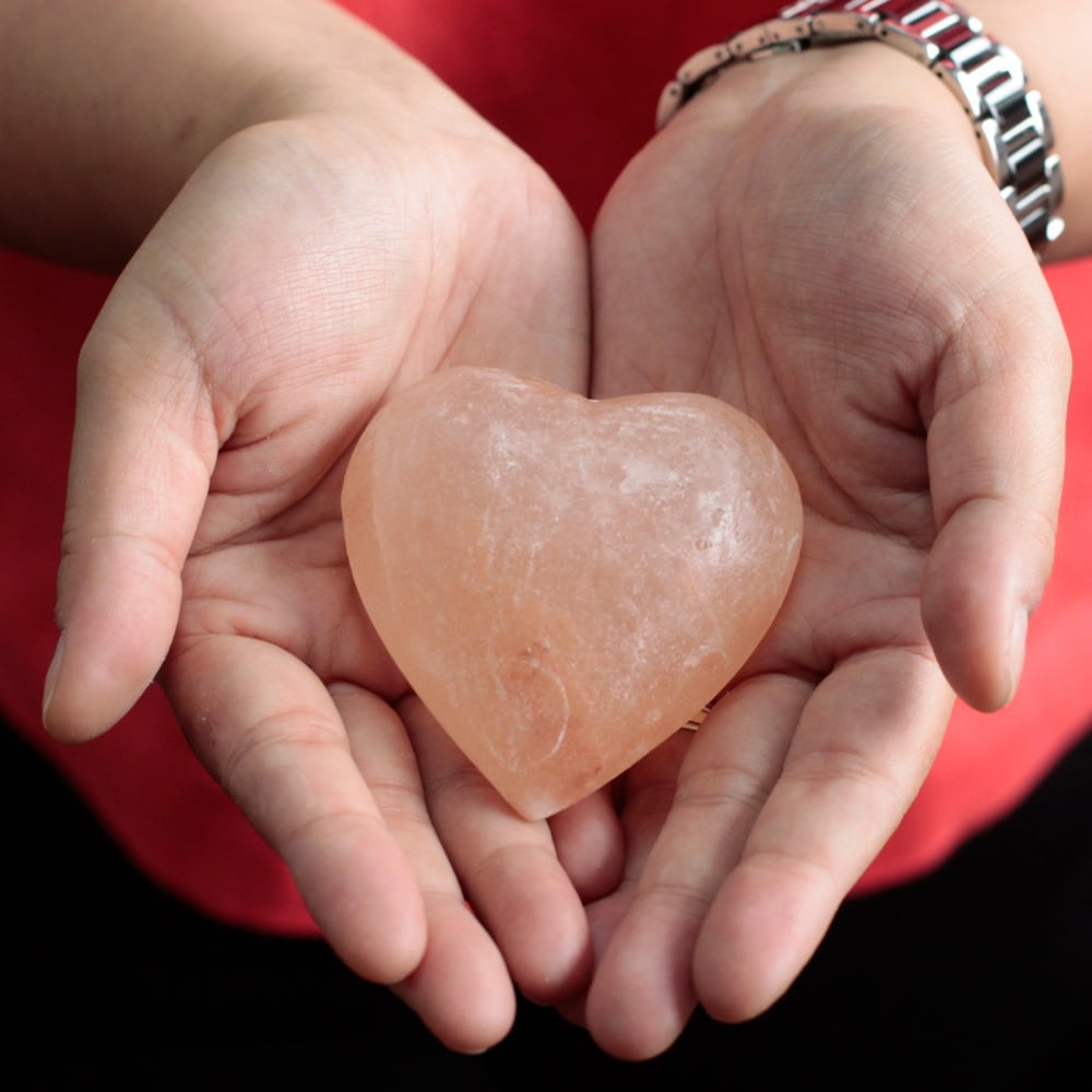 3 x Heart Deodorant Stones