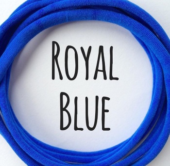 Royal Blue Dainties Nylon Headbands 
