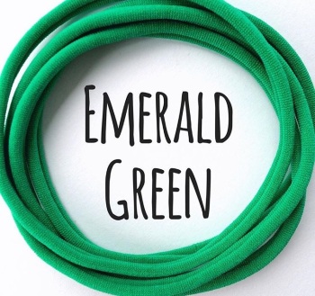 Emerald Green Dainties Nylon Headbands 
