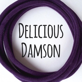 Delicious Damson Dainties Nylon Headbands