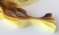 15mm 5/8" Fold Over Elastic - Yellows