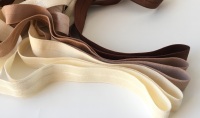 15mm 5/8" Fold Over Elastic - Neutrals